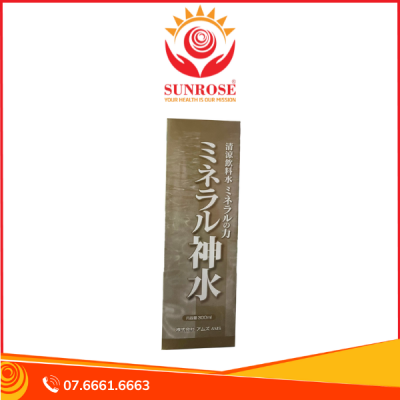 Mineral Shinsui - Dung dịch đa khoáng cô đặc chữa tiểu đường hỗ trợ tăng sức đề kháng, chai 300ml