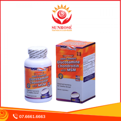 Viên Uống Hỗ Trợ Xương Khớp GLUCOSAMINE CHONDROITIN WITH MSM